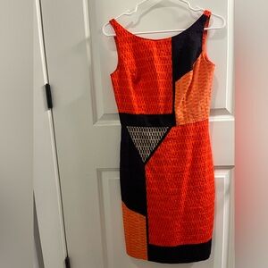 Anthropologie Tabitha Geometric Dress 🍊